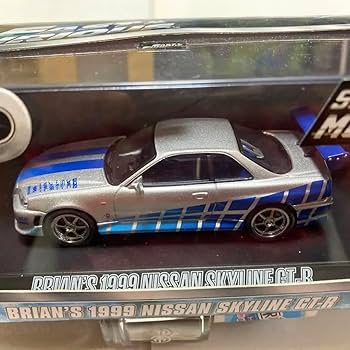 グリーンライト 1/43 日産 スカイライン GT-R BNR34 ワイスピ Amazon.co.jp: グリーンライト 1/43 ワイルドスピード